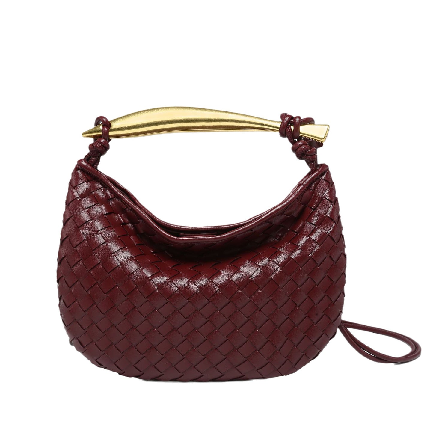 Woven Sardine Bag Hand Bag Dumpling Bag Shoulder Messenger Bag