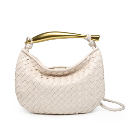 Woven Sardine Bag Hand Bag Dumpling Bag Shoulder Messenger Bag