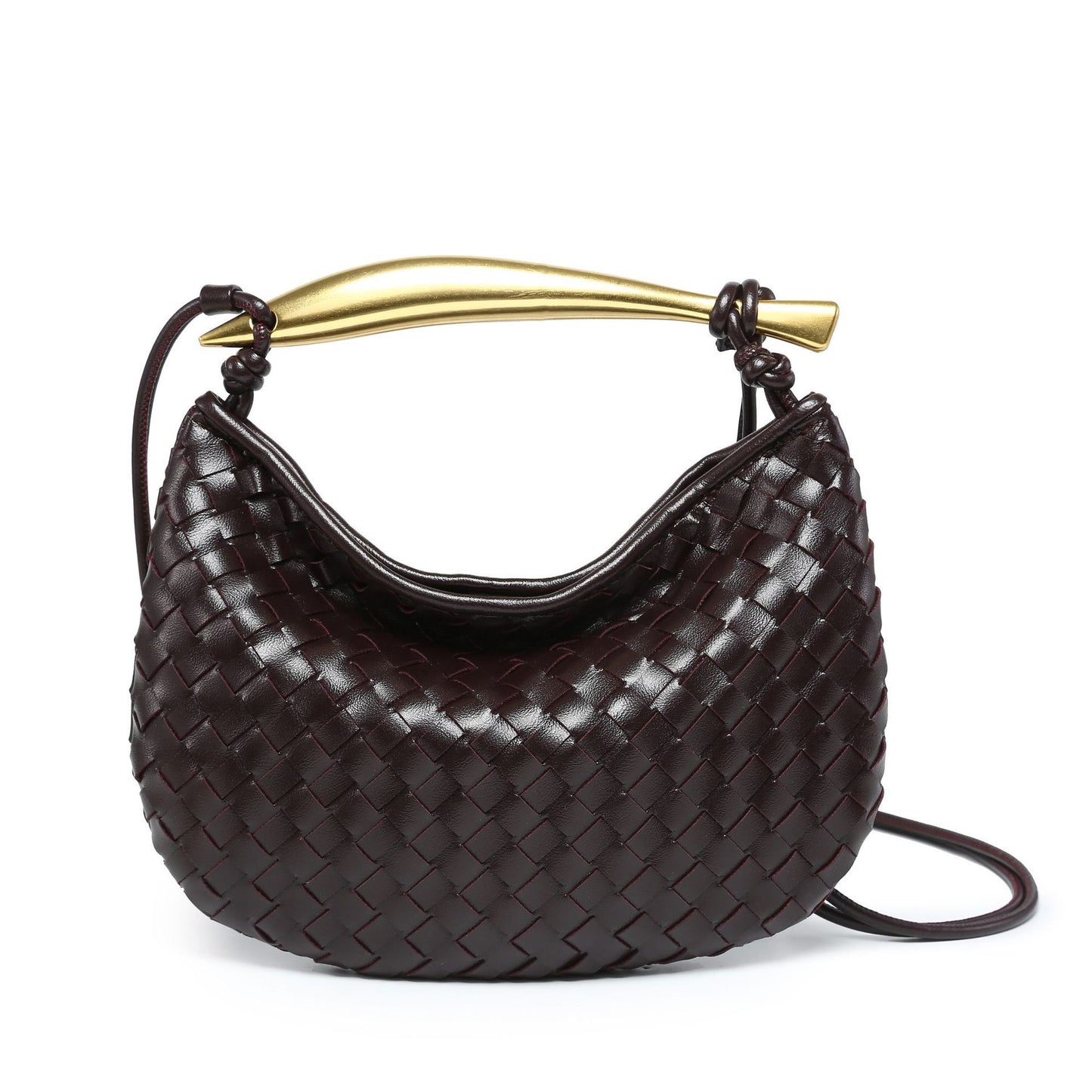 Woven Sardine Bag Hand Bag Dumpling Bag Shoulder Messenger Bag